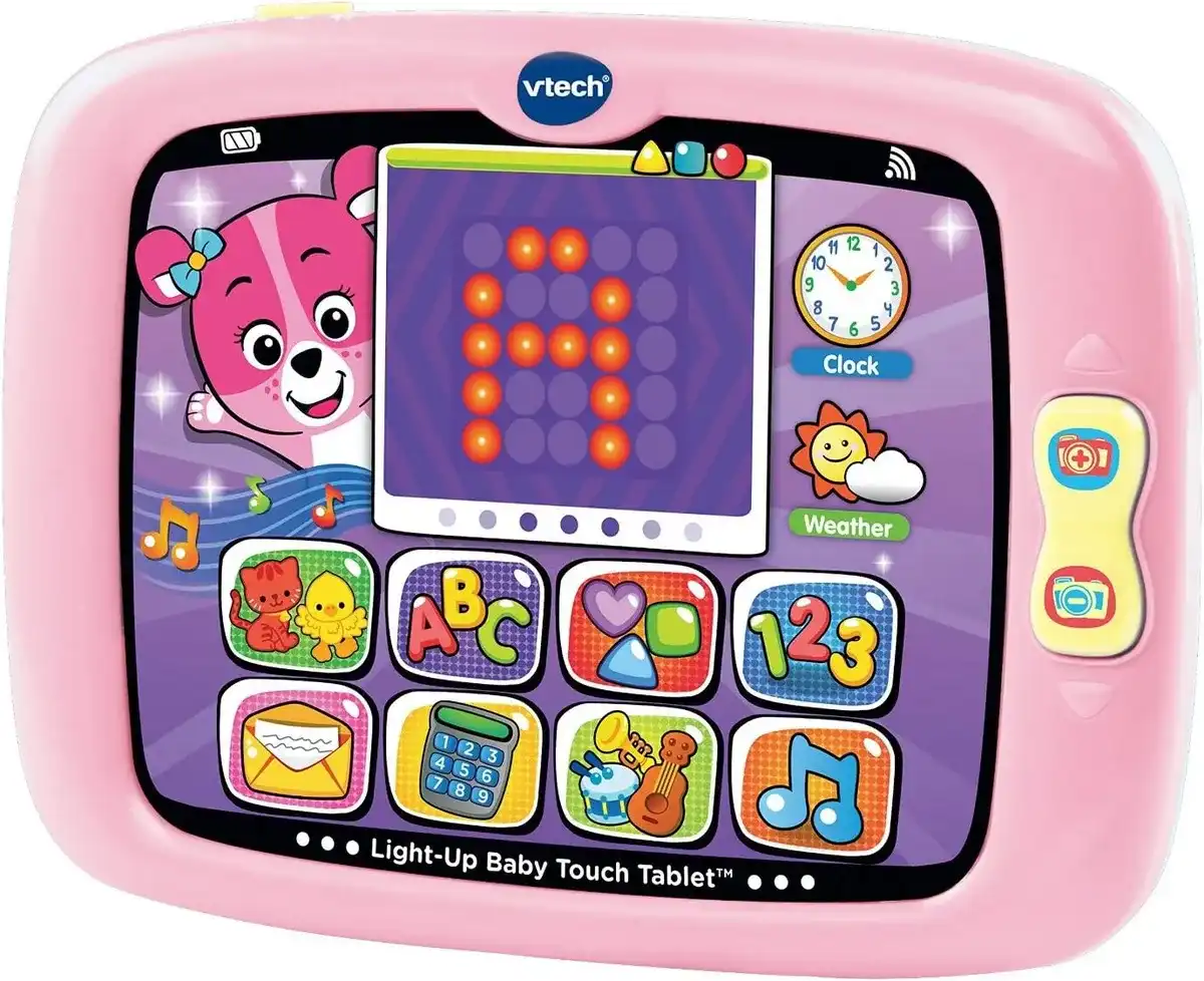 VTech - Tableta táctil para bebé con luz, color rosa