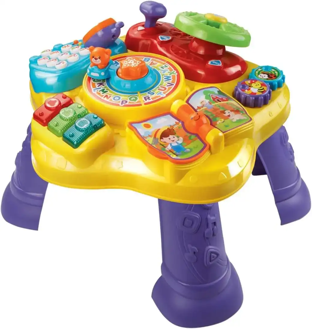 Mesa de aprendizaje VTech Magic Star (embalaje sin frustraciones), amarillo