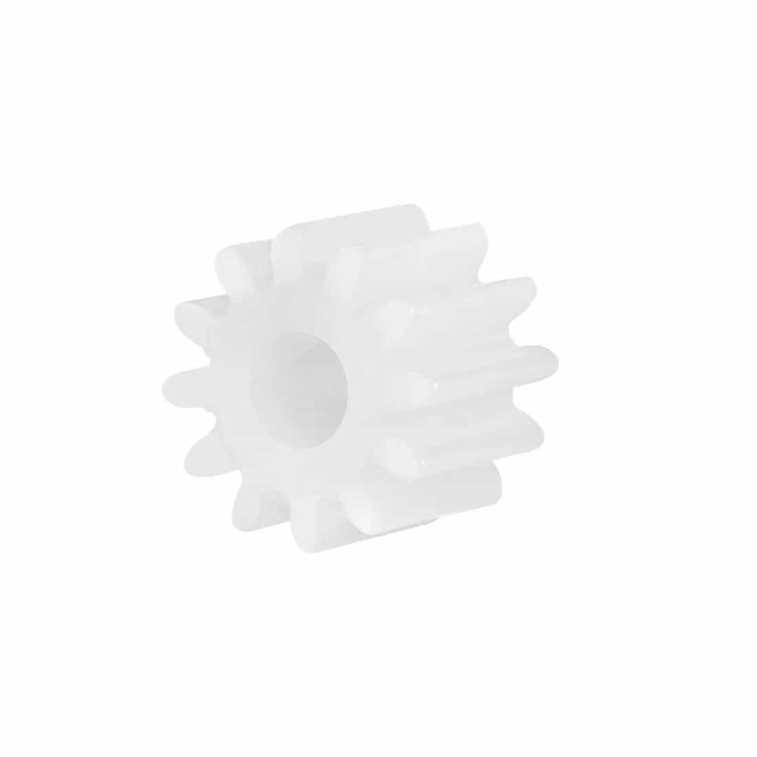 uxcell 50 engranajes de plástico de 12 dientes modelo 122.5A engranajes de reducción de plástico para motor de robot de coche RC