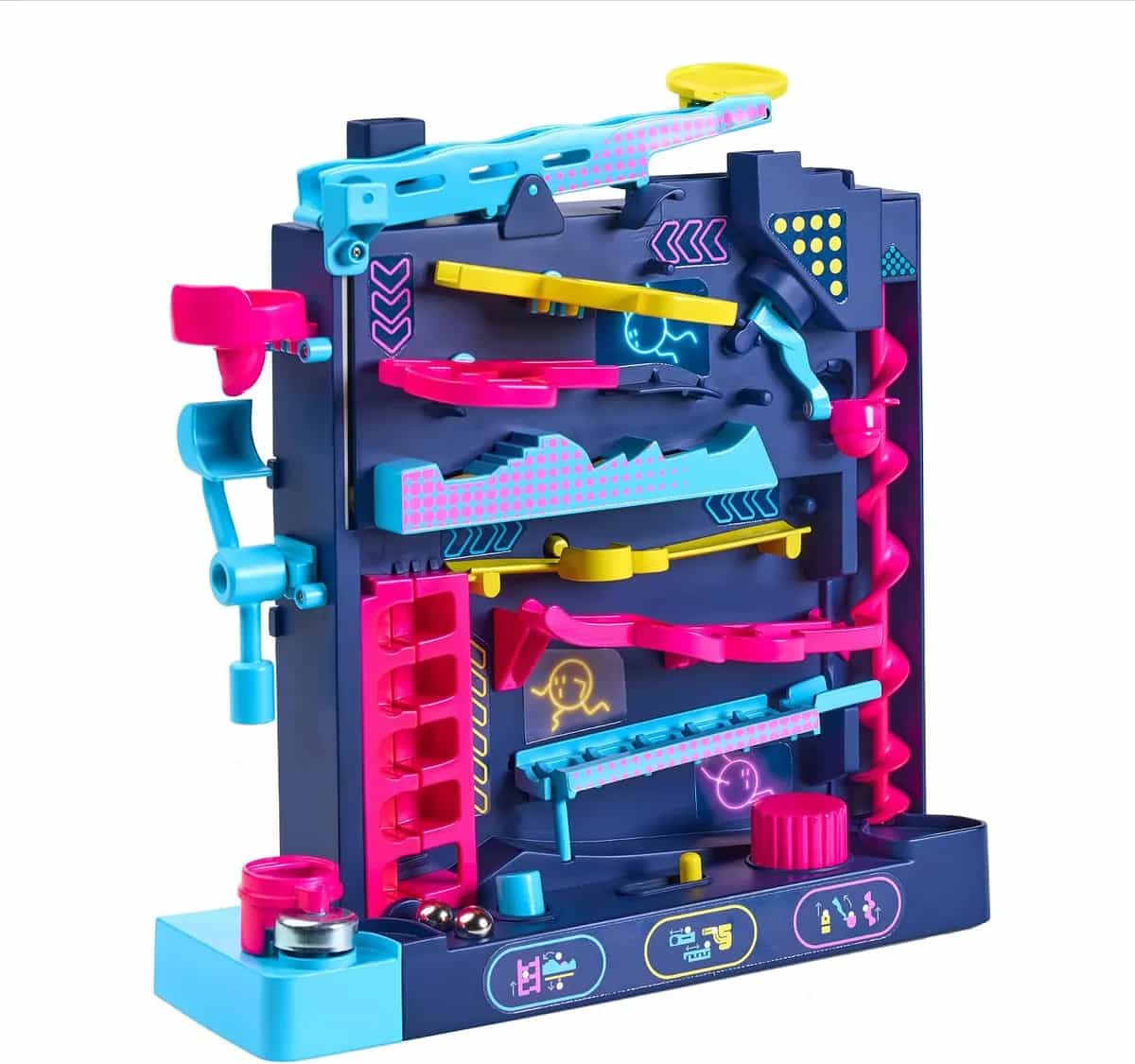 TOMY Screwball Scramble Level Up Marble Maze Game
