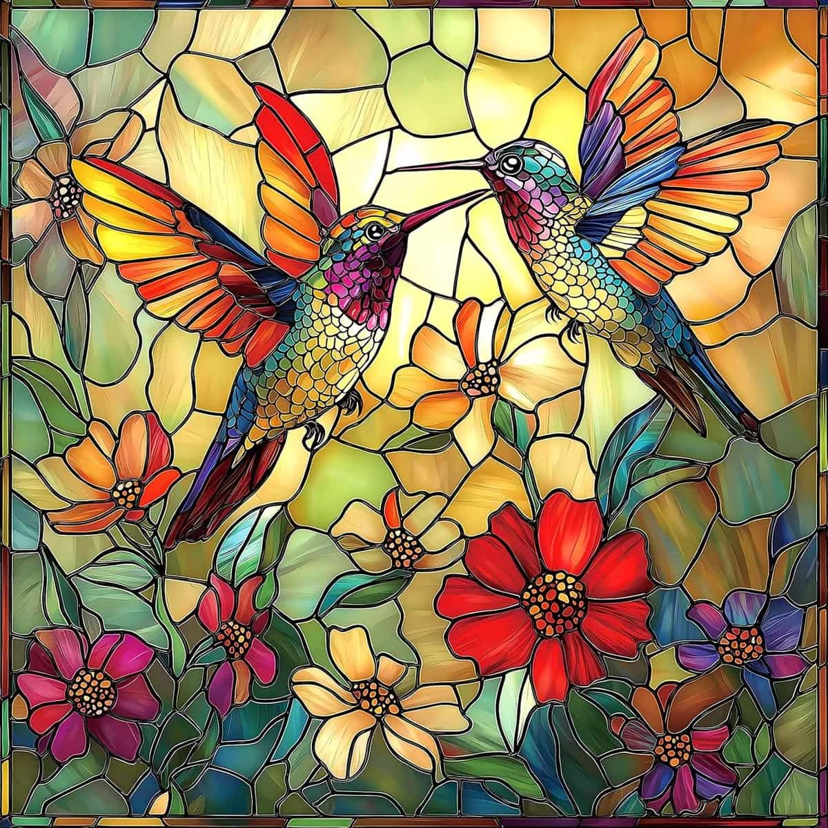 Rompecabezas de 500 piezas con diseño de flor de colibrí de pintura vintage para adultos, rompecabezas fácil de piezas grandes para personas mayores, rompecabezas de arte de desafío, para regalos, jue