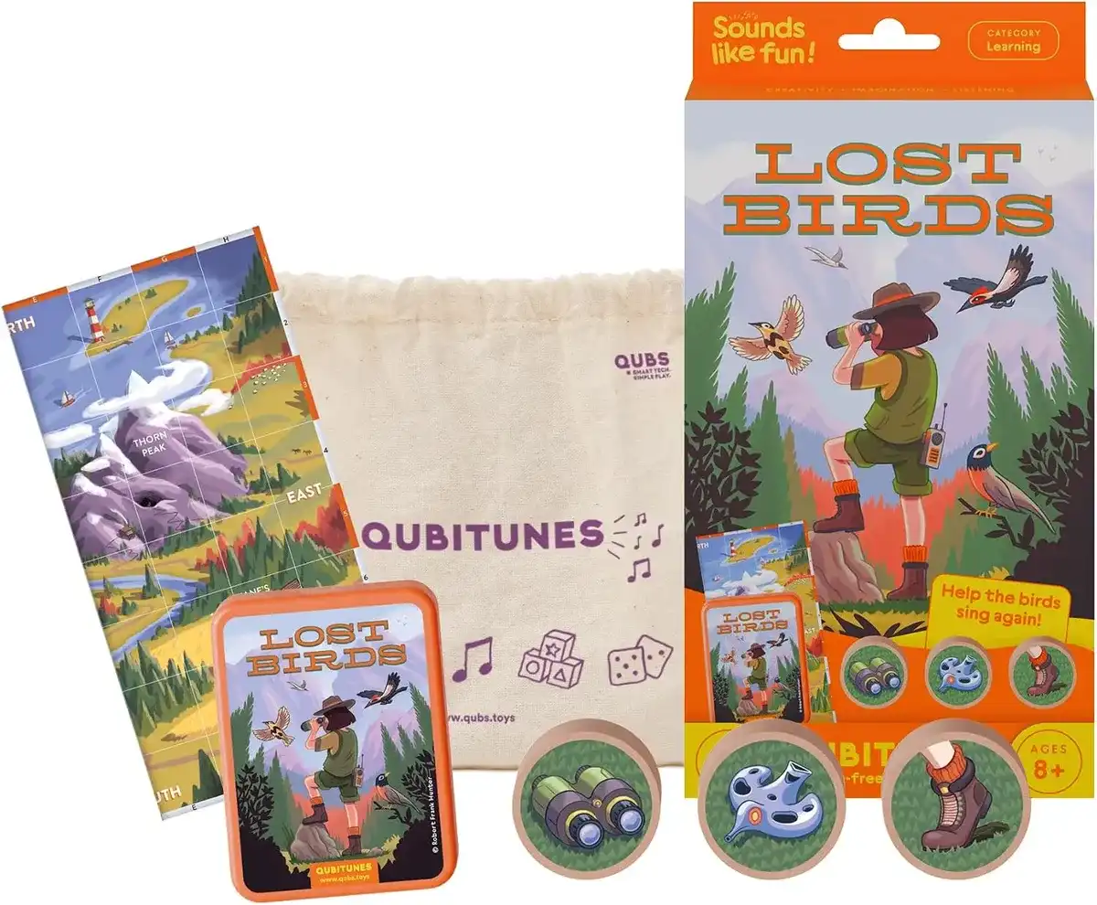 Lost Birds – Screen-Free Nature Audio STEM Game for Kids 8+