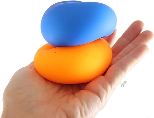 2 esferas sensoriales ultra suaves y moldeables para aliviar el estrés