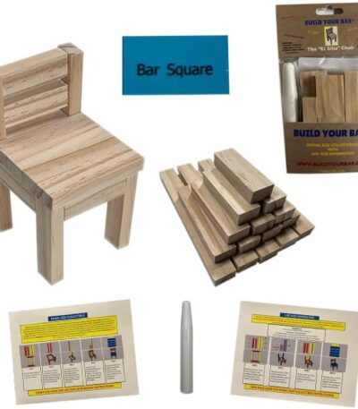 CONSTRUYE TU BAR - Kit de carpintería para niños y adultos - Proyectos de construcción - Proyectos de madera - Kits de construcción de madera para niños de 8 a 12 años - Proyectos de manualidades de madera