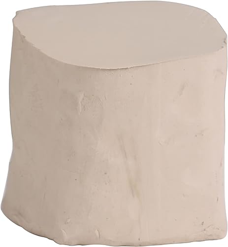 Arcilla de cerámica blanca de fuego medio alto para cerámica; cono de fuego medio 5-7; ideal para lanzar ruedas