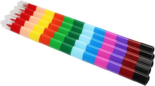 5 crayones de colores para niños