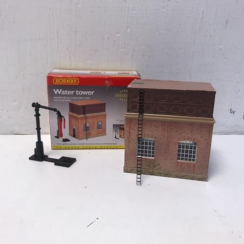 Hornby: Torre de agua de ferrocarril en miniatura. ¡Complementa tu maqueta con este accesorio realista y detallado!