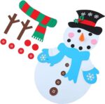 Garneck: Kit de Manualidades para Crear un Muñeco de Nieve Decorativo - ¡Construye tu Propio Muñeco de Nieve y Decora tu Espacio al Aire Libre!