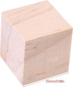 bloques de madera natural
