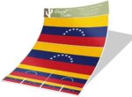 Colección Emblema Nacional de Venezuela: Paquete de Calcomanías Patrióticas para Aficionados