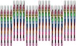 Lápices de Colores Apilables: ¡11 en 1 para Colorear y Construir!