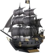 Construye tu propia maravilla náutica: Kit de modelado en miniatura de un barco pirata de papel