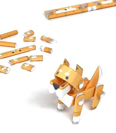 Figura de Shiba Inu: Mascota Canina Realista para Juegos Infantiles