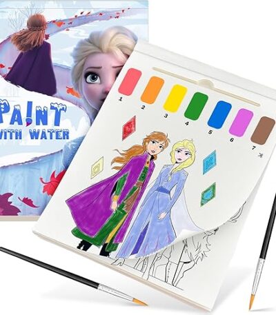 ¡Aventuras acuáticas artísticas: libros de pintura de color al agua para pequeños creadores de 4 a 8 años!