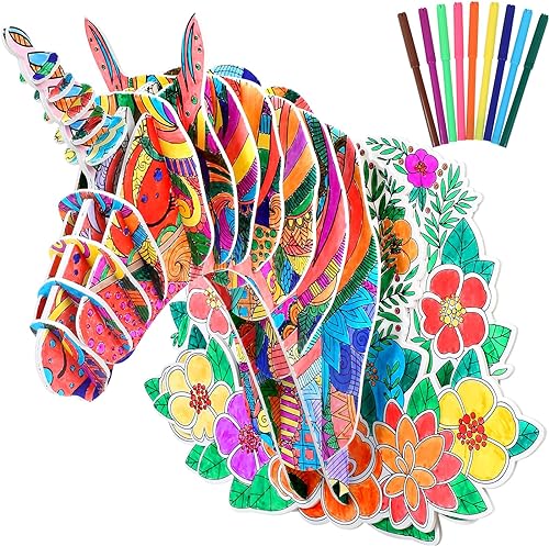 Exquisito Rompecabezas Unicornio Mágico: Un Encanto Creativo para el Día del Amor y la Amistad