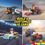 ingeniería y matemáticas para coches de carreras de Lego