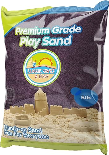 Arena de juego clásica Sand and Play de color morado