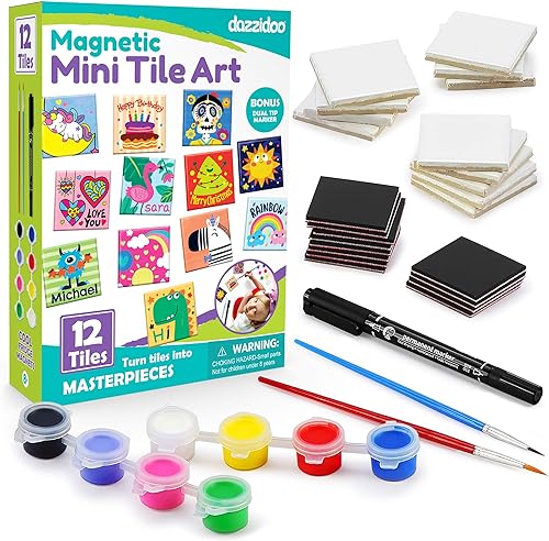 Kit Creativo de Azulejos Magnéticos: ¡Diseña