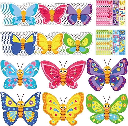 Taller Creativo de Mariposas: Kits de Manualidades Primavera para Pequeños Artistas