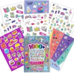Fashion Angels: Libro de 1000 calcomanías divertidas y coloridas para decorar tus proyectos y compartir alegría.