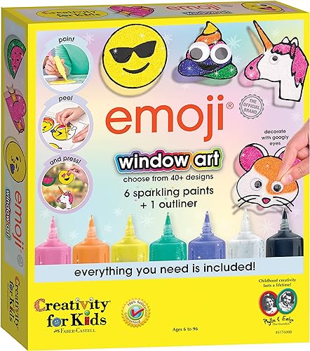Arte de ventana Emoji: Dale vida a tus ventanas con colores y emociones.