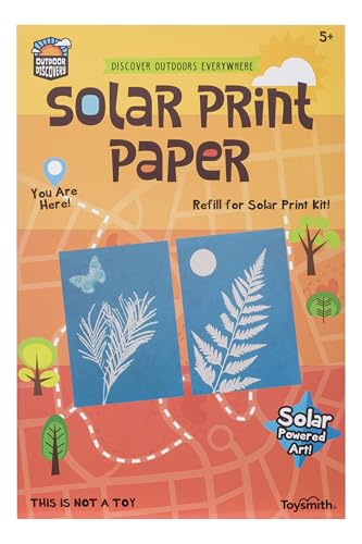 Papel de impresión Toysmith de repuesto, sensible al sol, Blanco