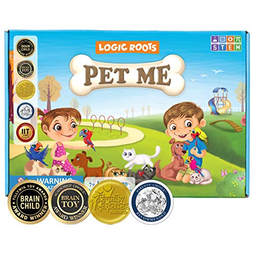 Juego de mesa de división para matemáticas de Logic Roots Pet Me