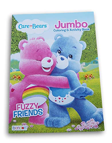 Care Bears Fuzzy Friends - Libro para colorear y actividades (80 páginas)