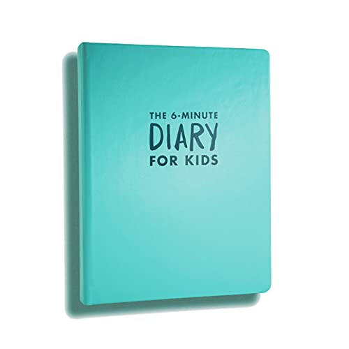 Diario infantil de 6 minutos – Diario para niños de 6 a 12 años para desarrollar una atención plena feliz y hábitos positivos – Diario de gratitud para niños para niñas y niños