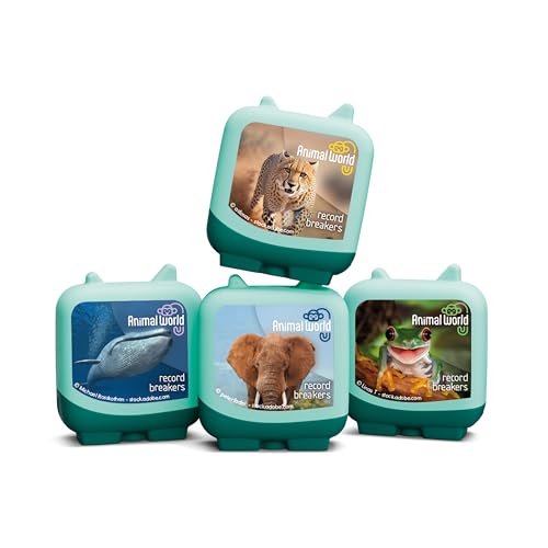 Tonies Animal World: Record Breakers Clever Set - Paquete de 4