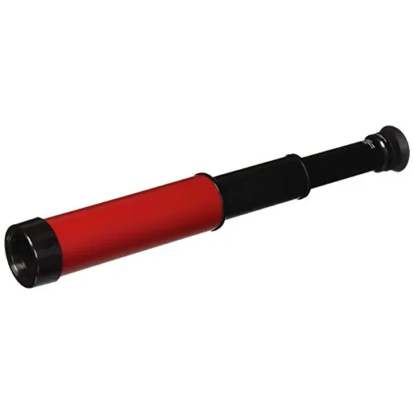 Schylling Telescopio de cristal espía – Telescopio clásico para niños – Alcance de observación duradero con copa de goma para juegos imaginativos – A partir de 6 años – Una pieza