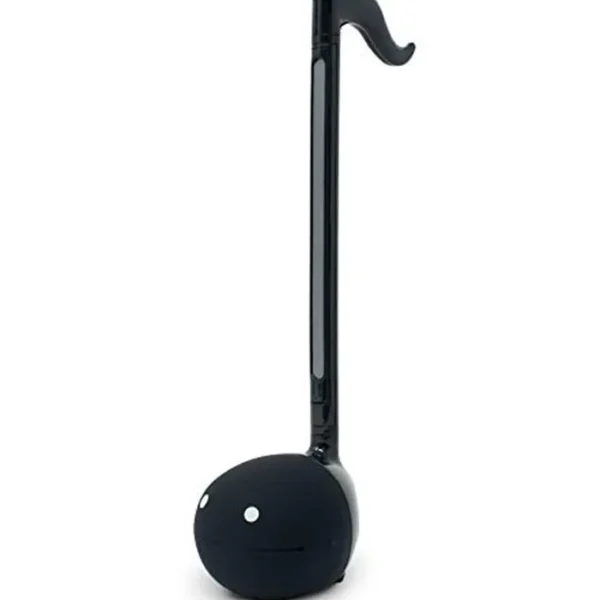 Otamatone - Instrumento musical electrónico, sintetizador, portátil, japonés, Maywa Denki Studio, galardonado, regalo educativo y divertido para niños, adolescentes y adultos, negro
