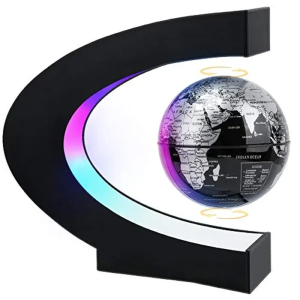 MOKOQI - Globo terráqueo flotante giratorio magnético, misteriosamente suspendido en el aire. Ideal para regalos de Navidad para padres, estudiantes y profesores