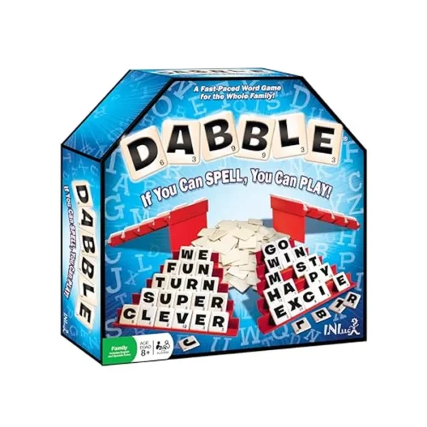 Dabble Juego de palabras a partir de 8 años: galardonado, educativo, mejora la ortografía y el vocabulario y es divertido para toda la familia