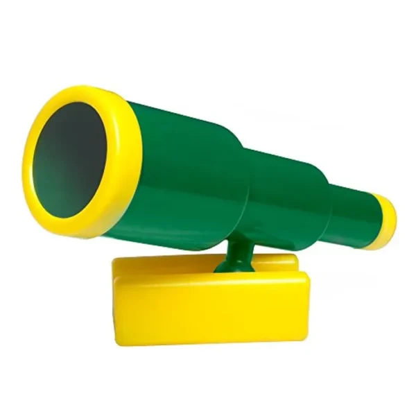 Barcaloo Telescopio de juegos para niños, accesorios para patio trasero al aire libre, telescopio pirata para columpios, gimnasio de selva, casa de árbol y accesorios de juegos