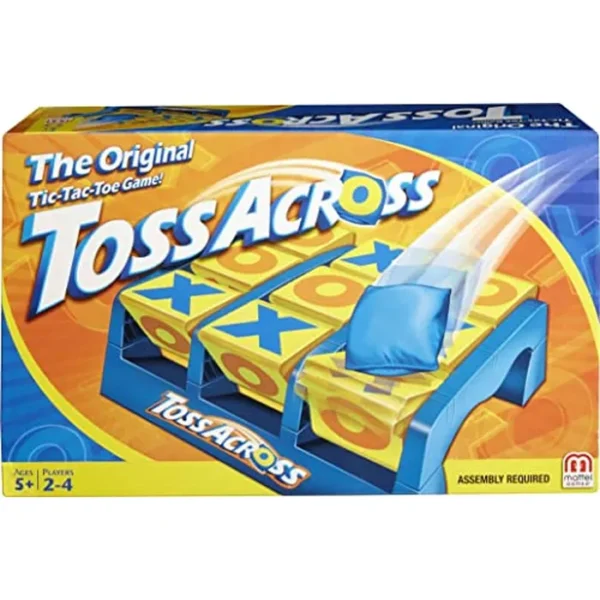 Mattel Games - Juego Toss Across: El juego original Tic-Tac-Toe