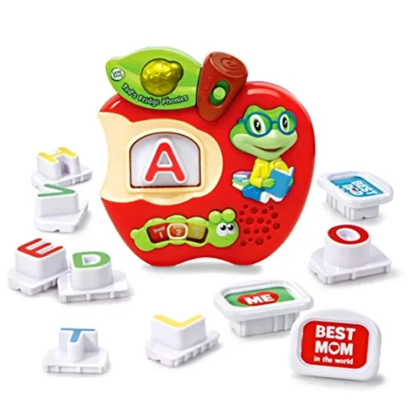 LeapFrog Tad's Fridge Phonics - Juego de letras magnéticas pequeñas