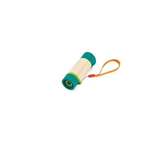 Hape Telescopio ajustable | Equipo espía de bambú para niños con aumento de 8X