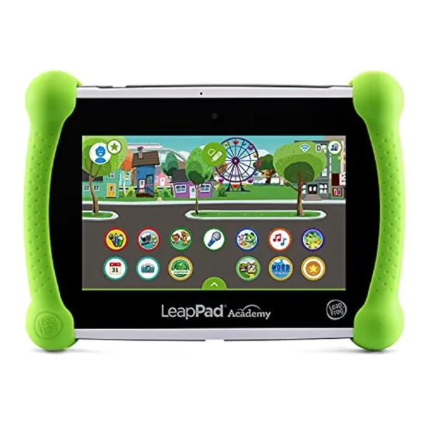 LeapFrog LeapPad Academy - Tableta de aprendizaje para niños, color verde