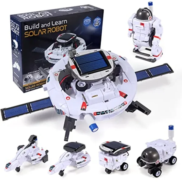 Juguetes STEM para niños de 8 a 12 años, kits de ciencia de robot solar, regalos para adolescentes de 8 a 14 años, 120 experimentos de construcción para adolescentes de 9, 10, 11, 13
