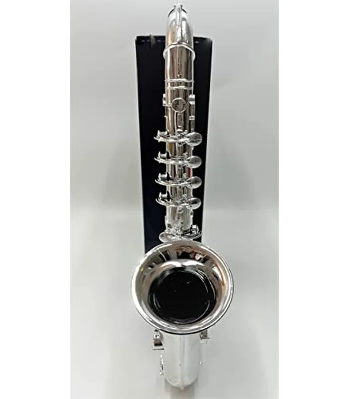 B09XRG5WP605 Juego de instrumentos de juguete trompeta, saxofón y clarient con teclas estándar en tono perfecto son fáciles e intuitivos para crear música real. Los instrumentos miden 16 pulgadas de largo.
