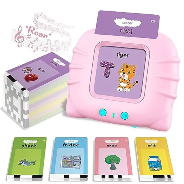Tarjetas didácticas parlantes para niños pequeños de 1, 2, 3, 4 años, juguetes de aprendizaje para niños de 2 a 4 años, juguete sensorial para niños con autismo, juguetes de terapia del habla