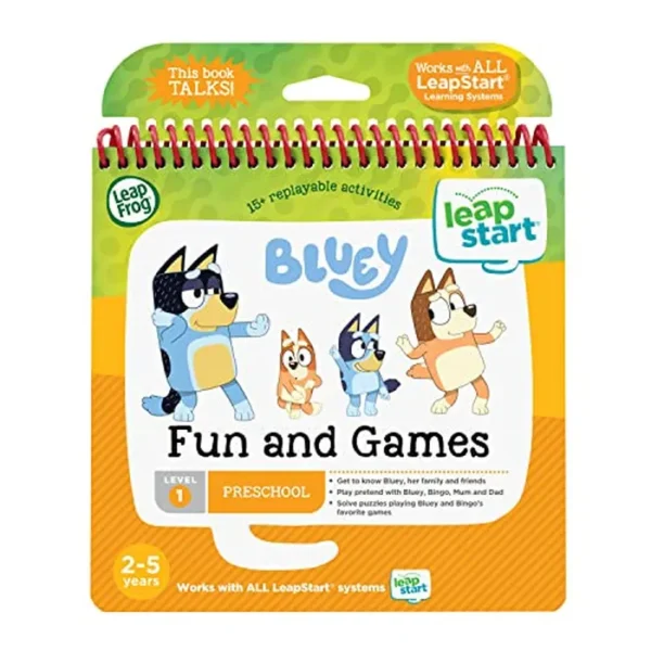 LeapFrog - LeapStart Bluey Diversión y juegos