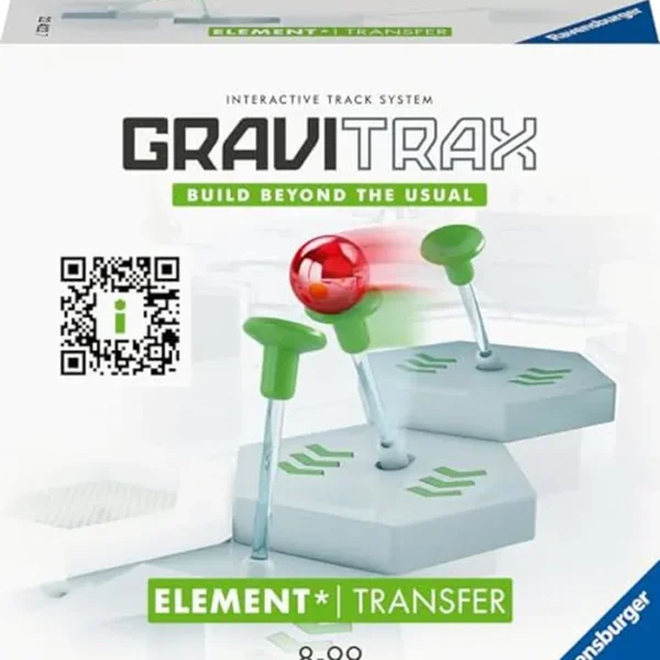 Ravensburger GraviTrax: accesorio de transferencia | Juguete STEM para niños de 8 años en adelante | Compatible con todos los sistemas GraviTrax | Sistema de canicas número 1 clasificado en los