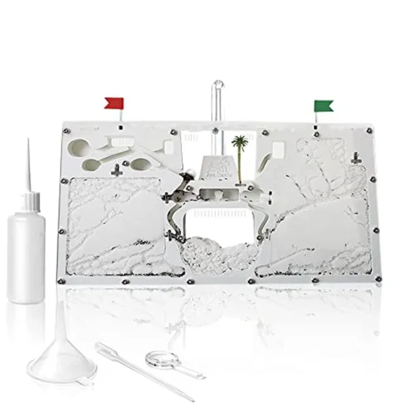 Ant Farm Castle - Habitat de hormigas vivas y kit de observación para niños y estudiantes