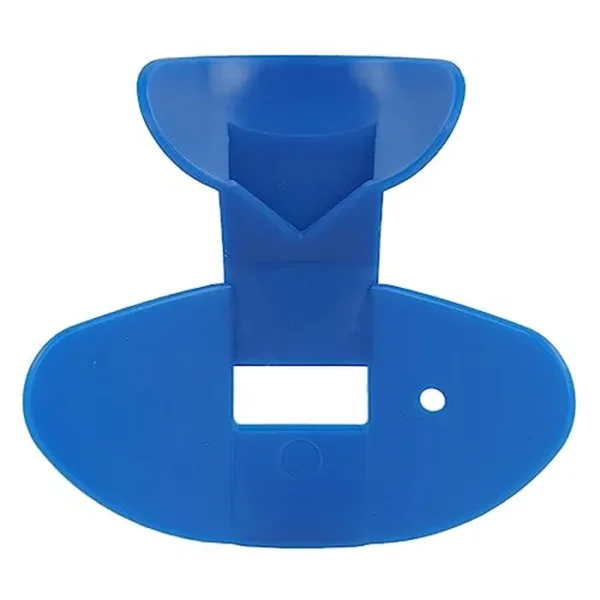 Flauta de nariz para niños, flauta de plástico, silbato de entrenamiento de nariz azul oscuro para control de garganta y nariz mejora la claridad del habla