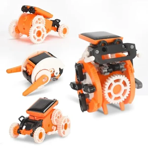 Dazmers Kit de robot solar para niños - Kit de construcción de robot 7 en 1 - Robot solar STEM juguete - Kits de ciencia e ingeniería - Construcción educativa STEM - Regalos para niños y niñas mayores