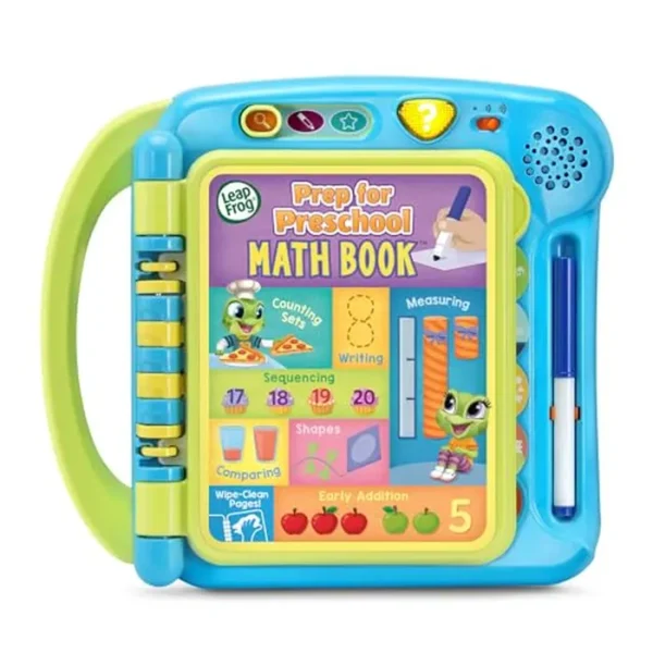 LeapFrog Prep para libro de matemáticas preescolar