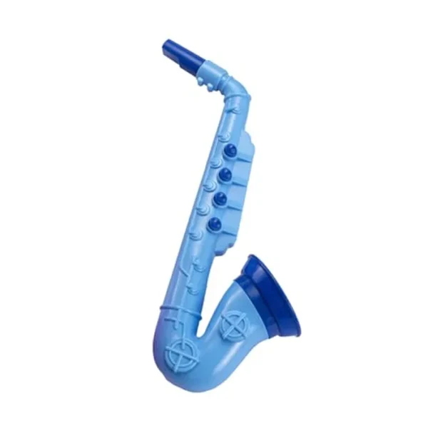 Vaguelly Juguetes de saxofón para niño y niña, instrumento musical educativo, juguete que mejora la coordinación de la mano, diseño de ritmo para aprendizaje temprano, colores aleatorios para niños y