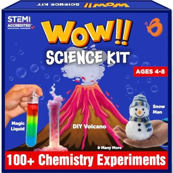 Butterfly Edufields Más de 100 kits de ciencia para niños de 4 a 8 años | Kit de ciencia regalos para niños y niñas de 6 años | Experimentos científicos para niños de 6 a 8 años | Kits de ciencia de 4
